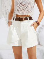 MÉLANIE™ - Chic High-Waist Shorts