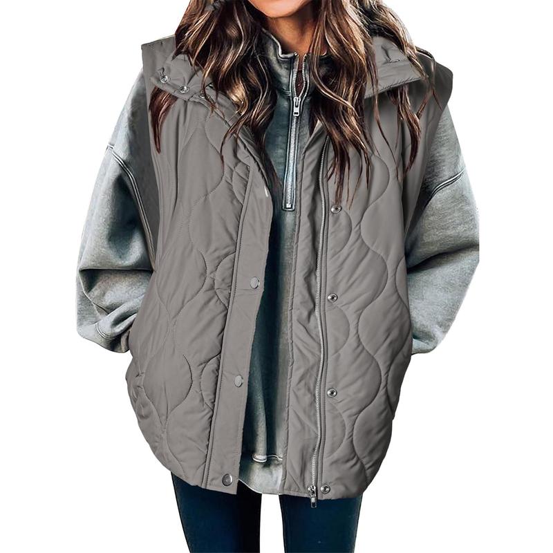 LIBBY™ - Women's Casual Puffer Quilted Oversize Lightweight Vest