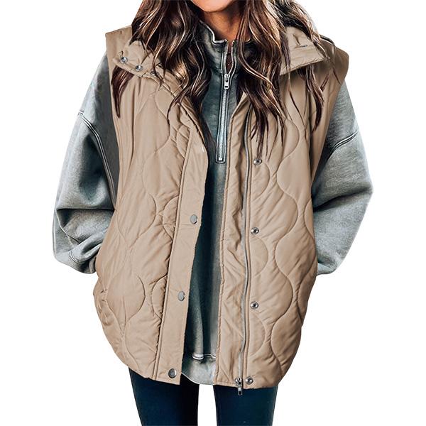 LIBBY™ - Women's Casual Puffer Quilted Oversize Lightweight Vest